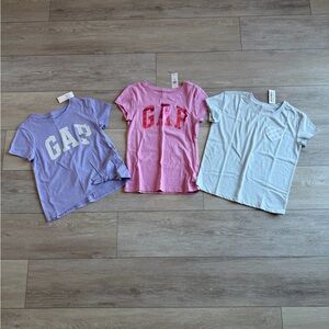 Gap Kids Gap Logo T-Shirt tops girls size medium shirts bundle